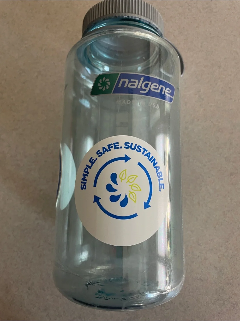 Nalgene Seafoam Water Bottle – BPA-Free Reusable Bottle 32 oz. NWT